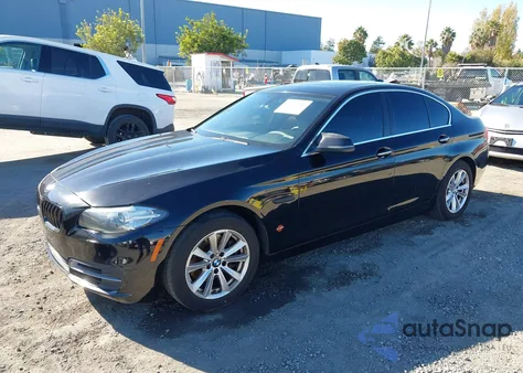 2014 BMW 528I из США, поврежденный, VIN WBA5A5C56ED505691